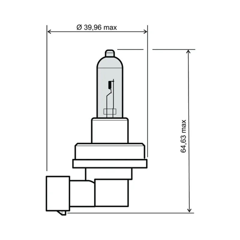 Značkový Přední světlo RMS 246510072 12V 35W, H8 modrá