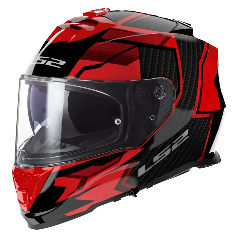 LS2 FF800 STORM II TRACKER BLACK RED-06 Koupit Online