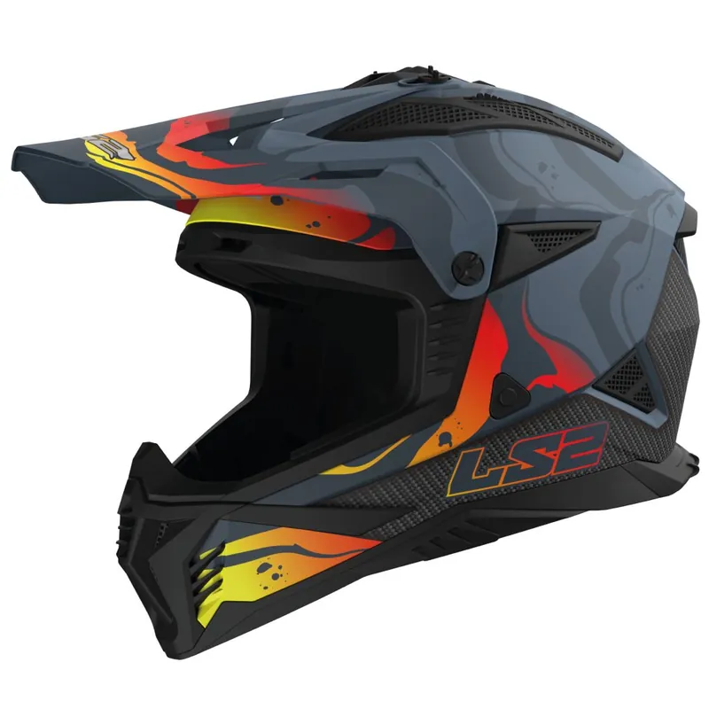 Jen Po Omezenou Doba LS2 MX708 FAST II WASH MATT DARK GREY-06