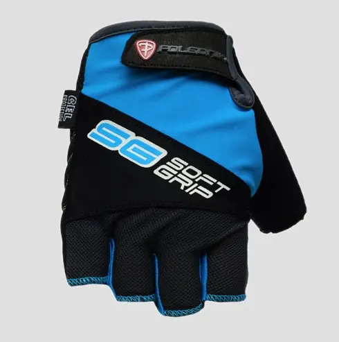 Nakupujte Hned POLEDNIK RĘKAWICE / RĘKAWICZKI ROWEROWE MTB (BEZ PALCÓW) MODEL SOFT GRIP KOLOR NIEBIESKI ROZMIAR M
