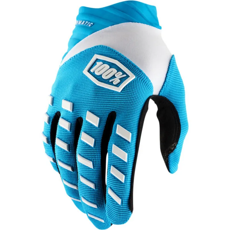 100 PROCENT CROSS/ENDURO RUKAVICE AIRMATIC MODRÁ/BÍLÁ VELIKOST M Rychlé Dodání