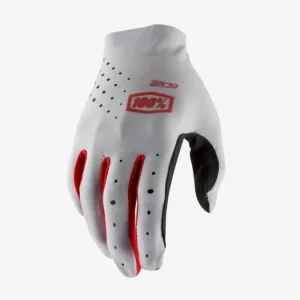100 PROCENT CROSS/ENDURO RUKAVICE SLING MX ŠEDÁ/ČERNÁ/ČERVENÁ VELIKOST L Omezená Nabídka