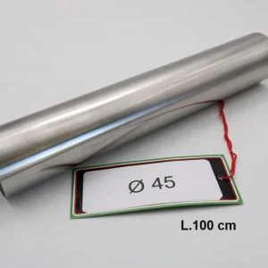 Akce Inox svod Aii 304 Tig GPR ES.202 Broušená nerezová ocel L.100cm D.45mm x 1mm